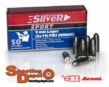 Barnaul Silver 9mm Sport 148 gr 